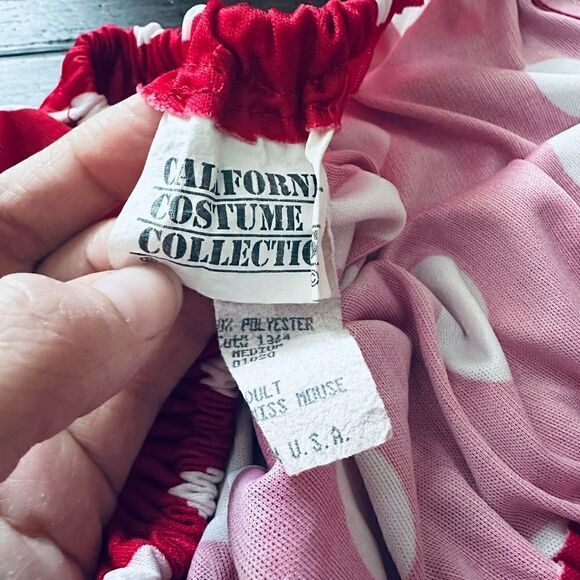 Vintage California Costumes Little Miss Minnie Mouse Adult Halloween Costume - Picture 5 of 8